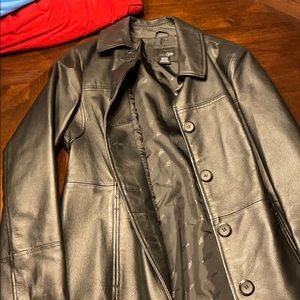 women’s leather jacket